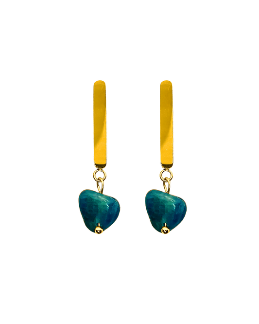 Boucles d'Oreilles - Acier Inoxydable - Nature et métal - Minima Bijoux - 