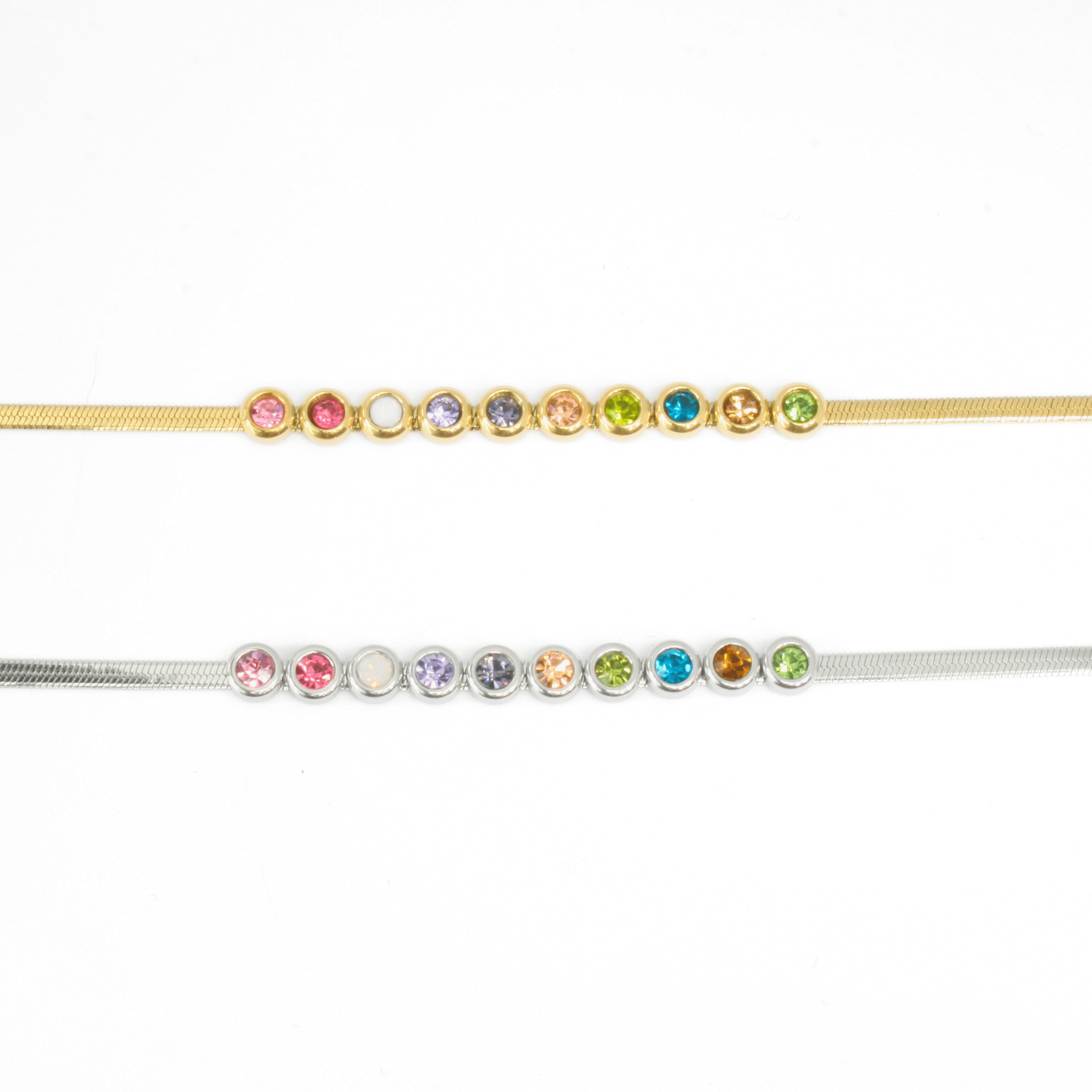 Bracelet - Acier Inoxydable - Harmonie de Couleurs - Minima Bijoux - 