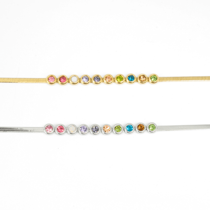 Bracelet - Acier Inoxydable - Harmonie de Couleurs - Minima Bijoux - 