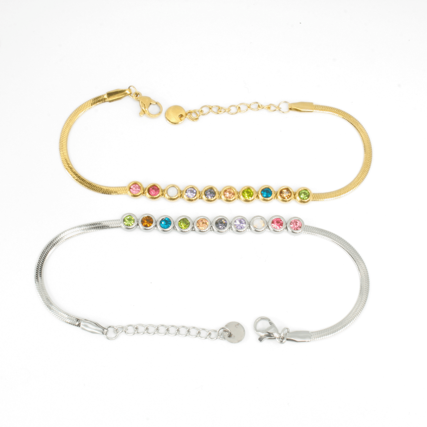 Bracelet - Acier Inoxydable - Harmonie de Couleurs - Minima Bijoux - 