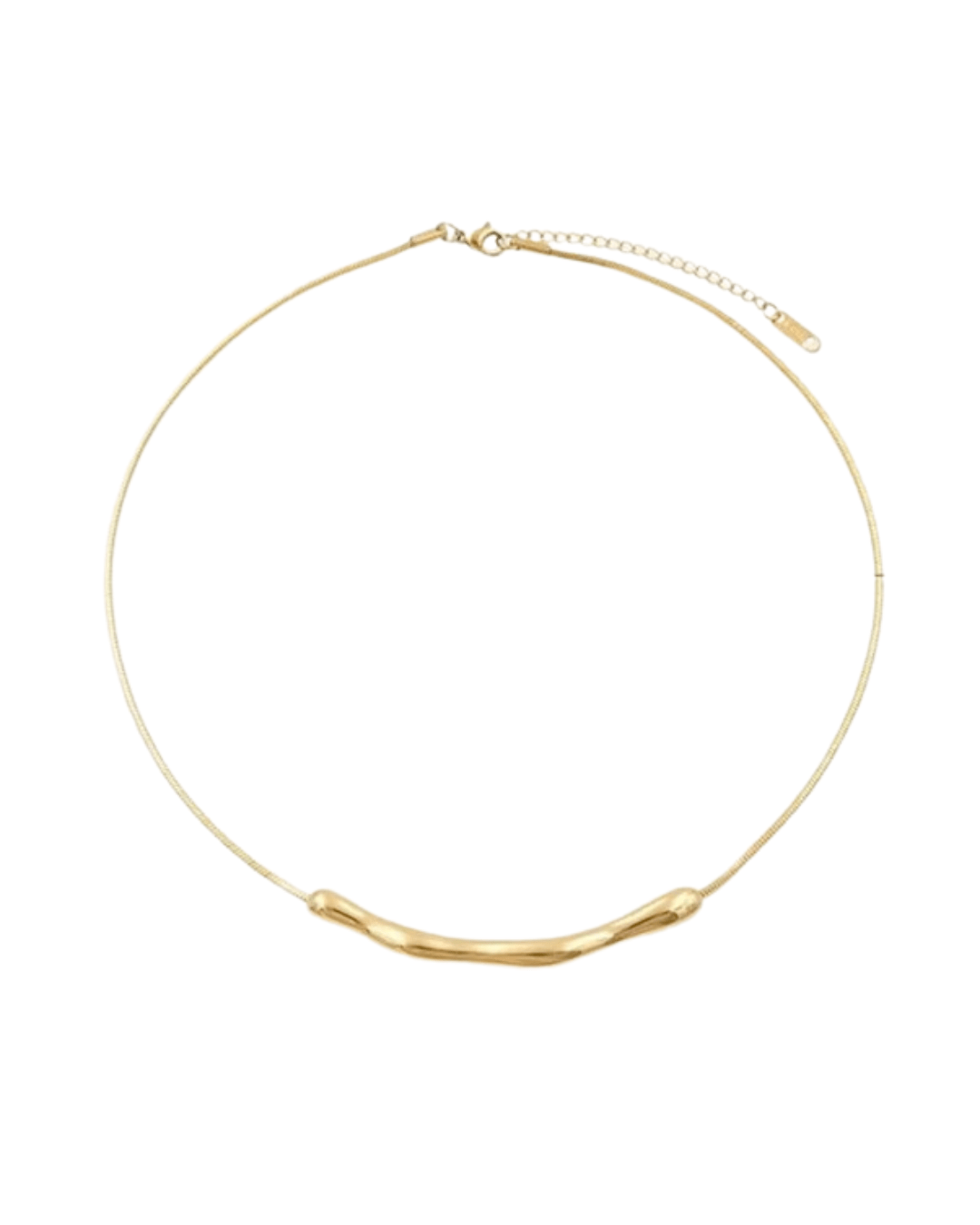 Collier - Acier au Titane - Organique - Minima Bijoux - Collier
