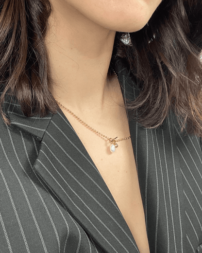 Collier - Acier Inoxydable - Perles - Minima Bijoux - 