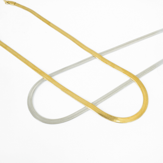 Collier Ras - de - Cou - Acier Inoxydable - Urbain - Minima Bijoux - 