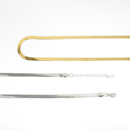 Collier/Bracelet - Acier Inoxydable - Polyvalence - Minima Bijoux - 